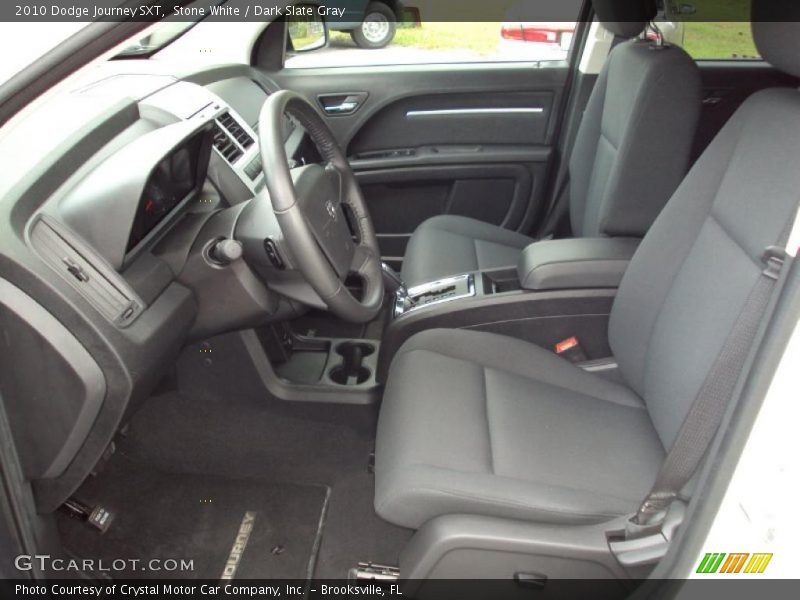 Stone White / Dark Slate Gray 2010 Dodge Journey SXT
