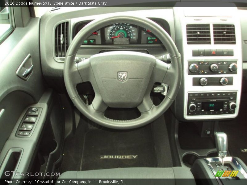 Stone White / Dark Slate Gray 2010 Dodge Journey SXT