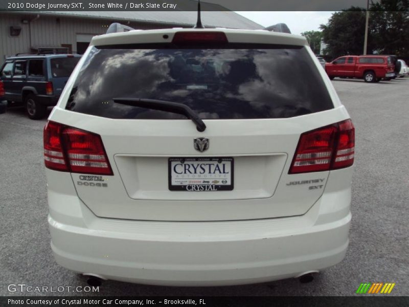 Stone White / Dark Slate Gray 2010 Dodge Journey SXT