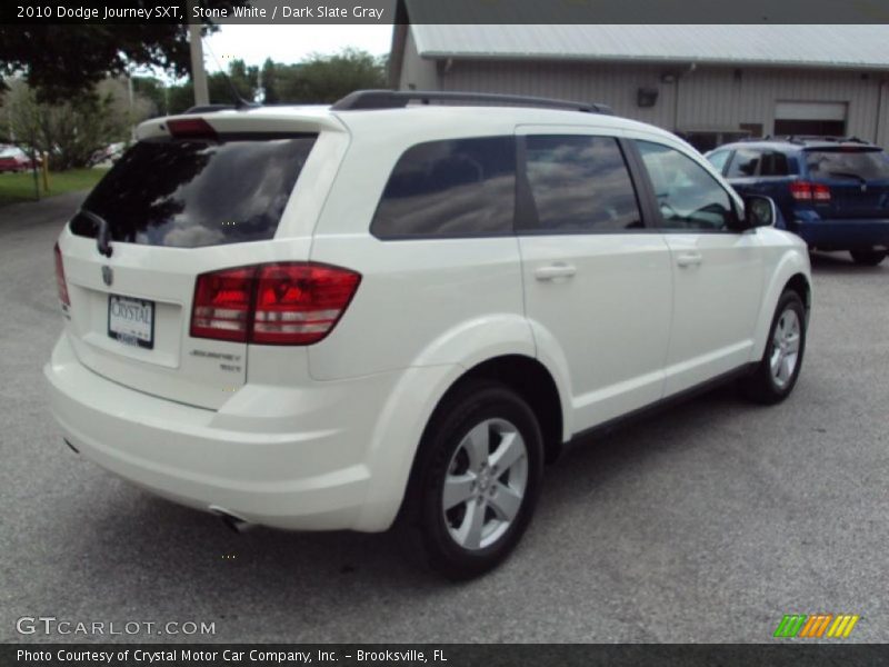 Stone White / Dark Slate Gray 2010 Dodge Journey SXT
