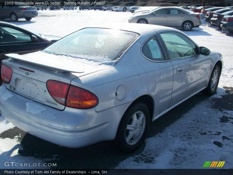 Sterling Metallic / Pewter 2002 Oldsmobile Alero GL Sedan