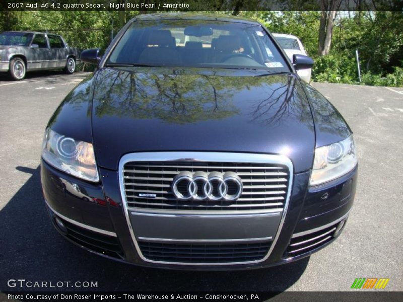 Night Blue Pearl / Amaretto 2007 Audi A6 4.2 quattro Sedan