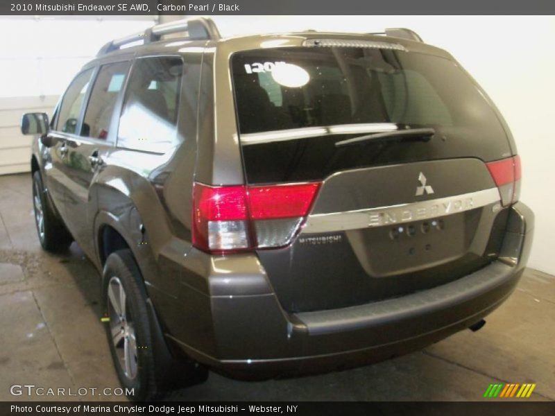 Carbon Pearl / Black 2010 Mitsubishi Endeavor SE AWD