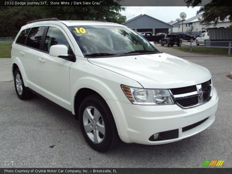 Stone White / Dark Slate Gray 2010 Dodge Journey SXT