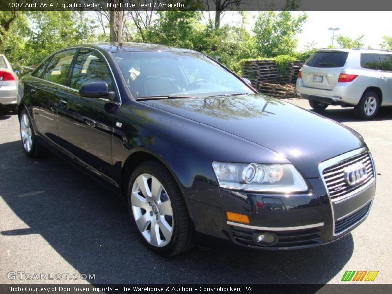 Night Blue Pearl / Amaretto 2007 Audi A6 4.2 quattro Sedan