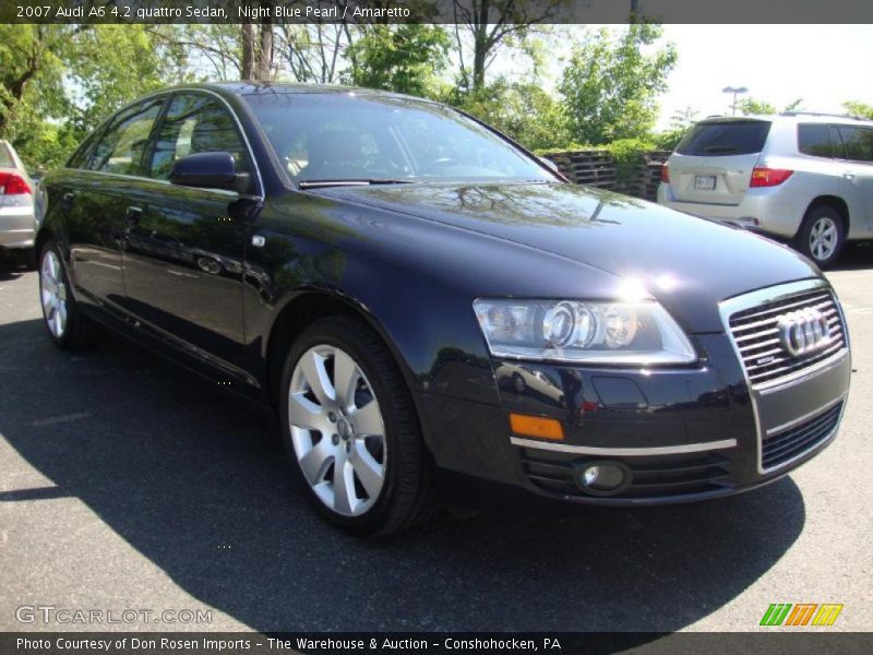 Night Blue Pearl / Amaretto 2007 Audi A6 4.2 quattro Sedan