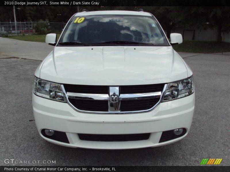 Stone White / Dark Slate Gray 2010 Dodge Journey SXT