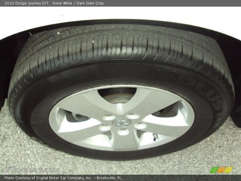 Stone White / Dark Slate Gray 2010 Dodge Journey SXT