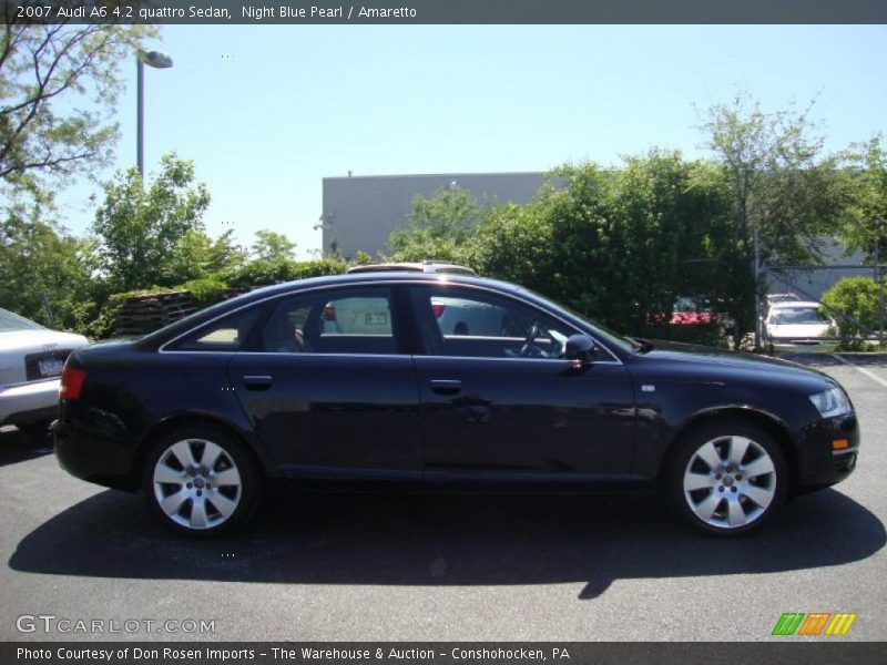 Night Blue Pearl / Amaretto 2007 Audi A6 4.2 quattro Sedan