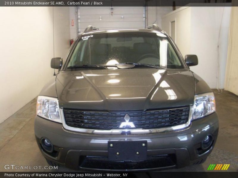 Carbon Pearl / Black 2010 Mitsubishi Endeavor SE AWD