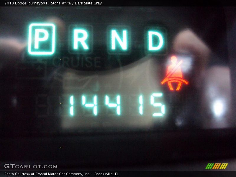 Stone White / Dark Slate Gray 2010 Dodge Journey SXT