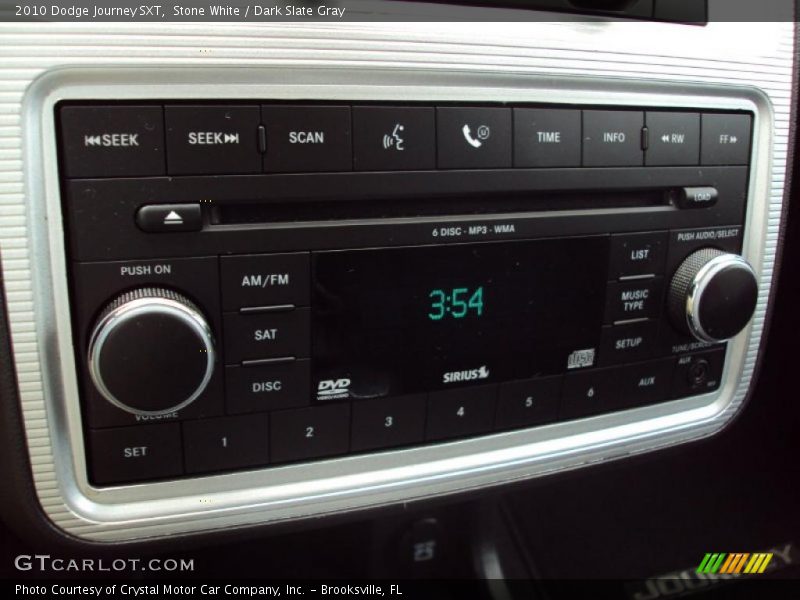 Stone White / Dark Slate Gray 2010 Dodge Journey SXT