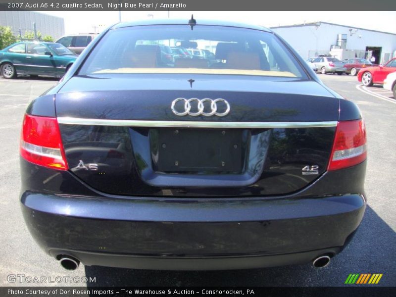 Night Blue Pearl / Amaretto 2007 Audi A6 4.2 quattro Sedan