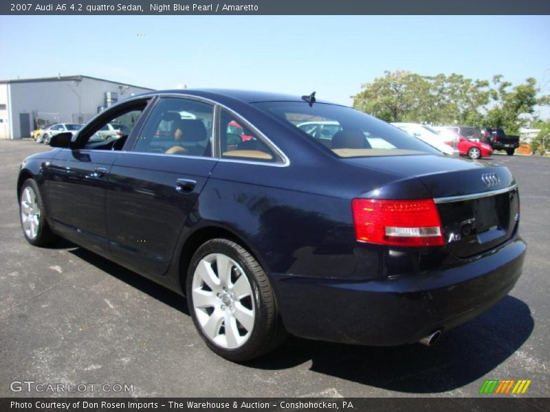 Night Blue Pearl / Amaretto 2007 Audi A6 4.2 quattro Sedan