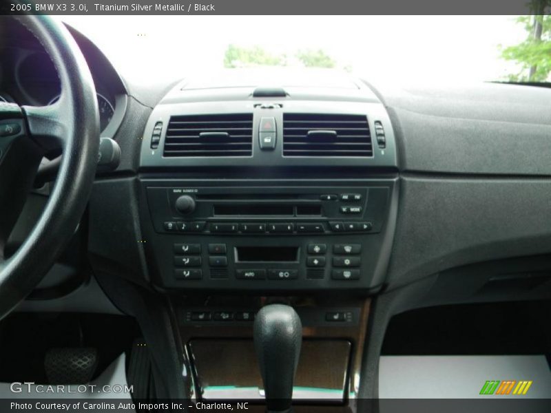 Titanium Silver Metallic / Black 2005 BMW X3 3.0i