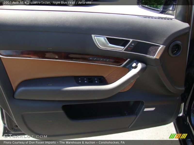 Night Blue Pearl / Amaretto 2007 Audi A6 4.2 quattro Sedan