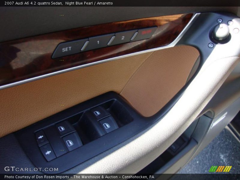 Night Blue Pearl / Amaretto 2007 Audi A6 4.2 quattro Sedan