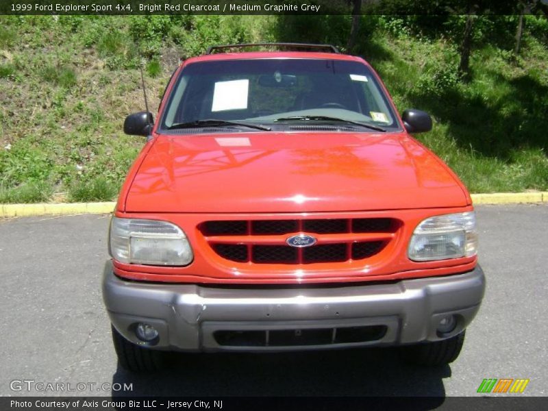 Bright Red Clearcoat / Medium Graphite Grey 1999 Ford Explorer Sport 4x4