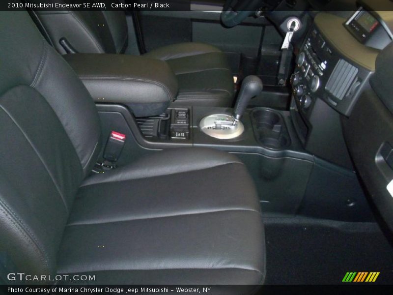 Carbon Pearl / Black 2010 Mitsubishi Endeavor SE AWD