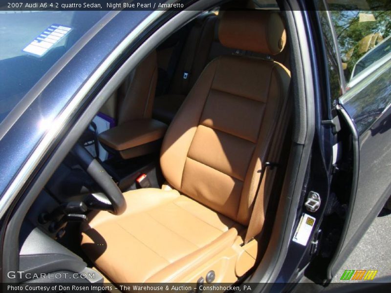Night Blue Pearl / Amaretto 2007 Audi A6 4.2 quattro Sedan