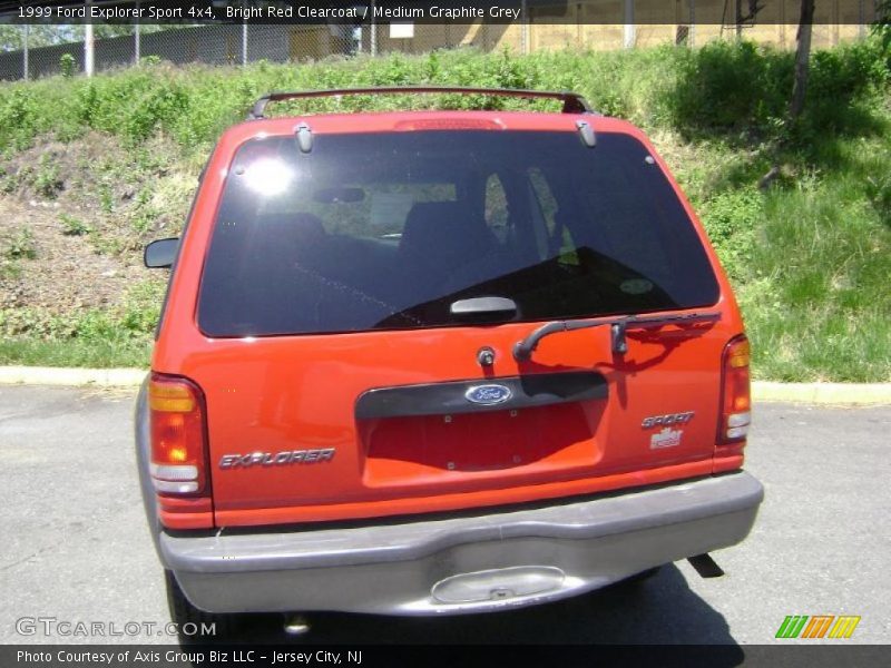Bright Red Clearcoat / Medium Graphite Grey 1999 Ford Explorer Sport 4x4