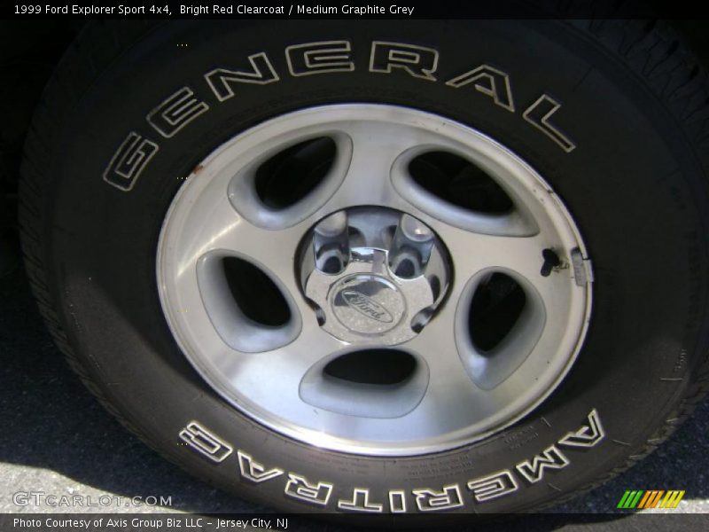 Bright Red Clearcoat / Medium Graphite Grey 1999 Ford Explorer Sport 4x4