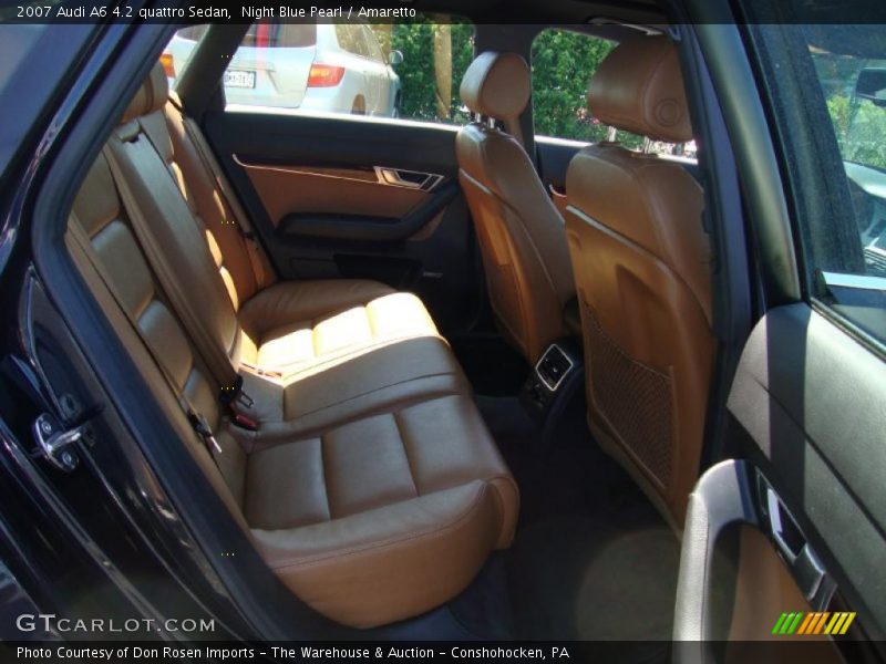 Night Blue Pearl / Amaretto 2007 Audi A6 4.2 quattro Sedan