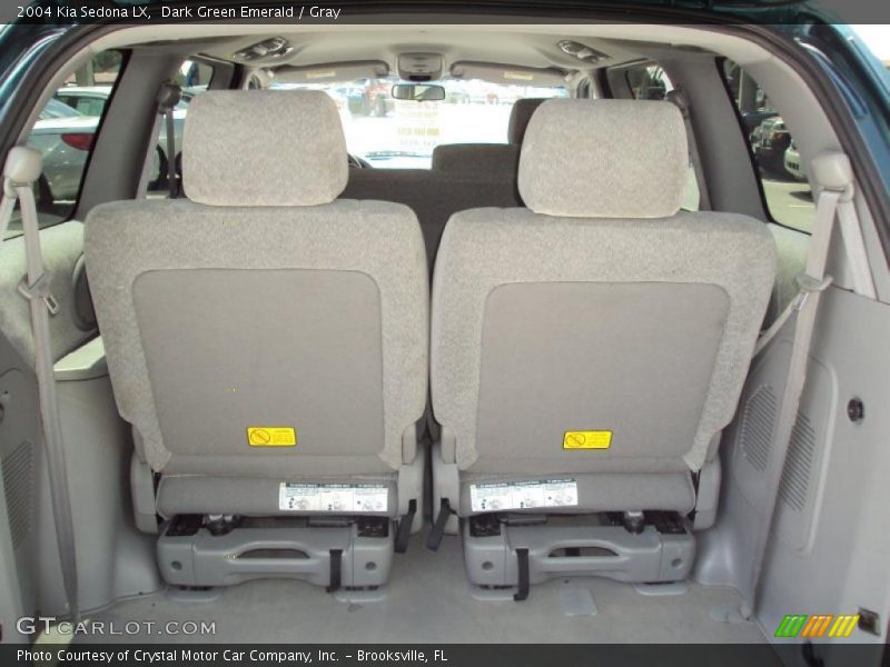 Dark Green Emerald / Gray 2004 Kia Sedona LX