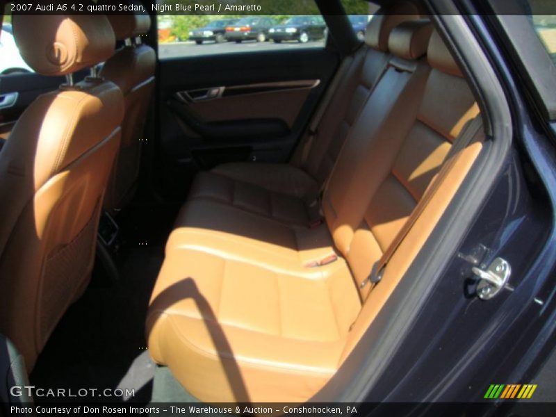Night Blue Pearl / Amaretto 2007 Audi A6 4.2 quattro Sedan