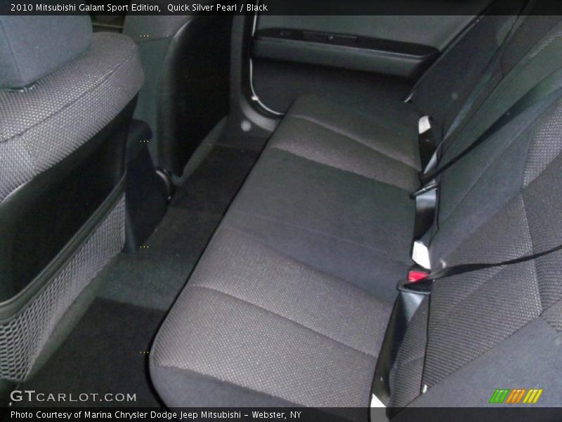 Quick Silver Pearl / Black 2010 Mitsubishi Galant Sport Edition