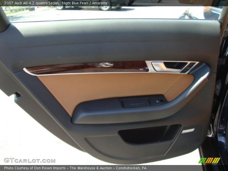 Night Blue Pearl / Amaretto 2007 Audi A6 4.2 quattro Sedan