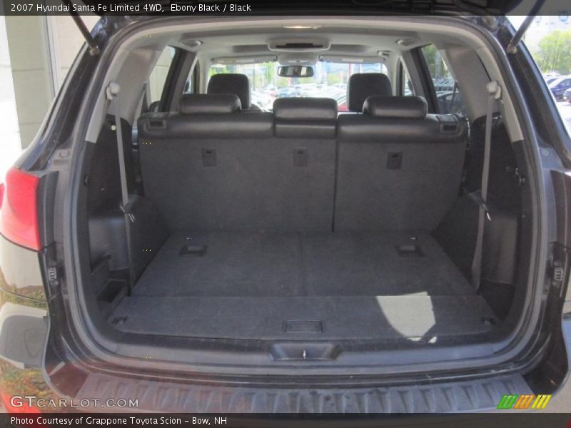 Ebony Black / Black 2007 Hyundai Santa Fe Limited 4WD