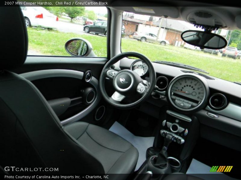 Chili Red / Grey/Carbon Black 2007 Mini Cooper Hardtop