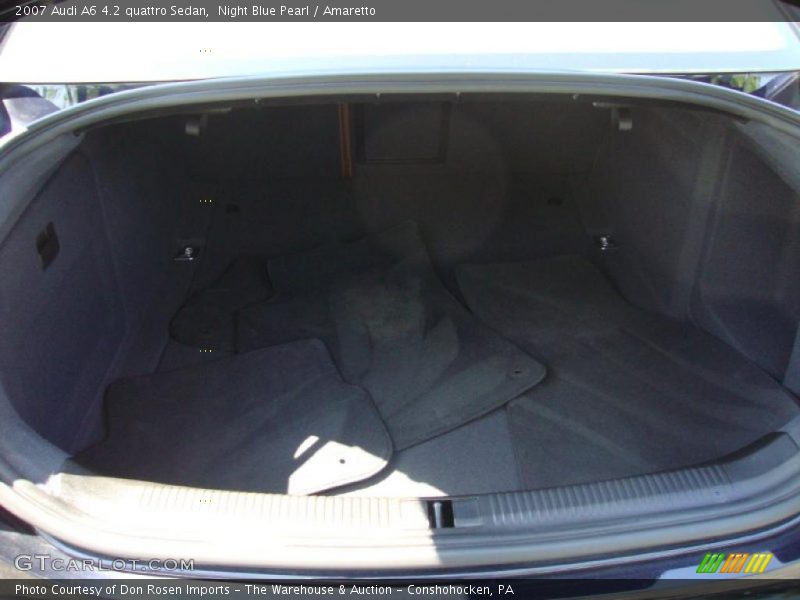 Night Blue Pearl / Amaretto 2007 Audi A6 4.2 quattro Sedan