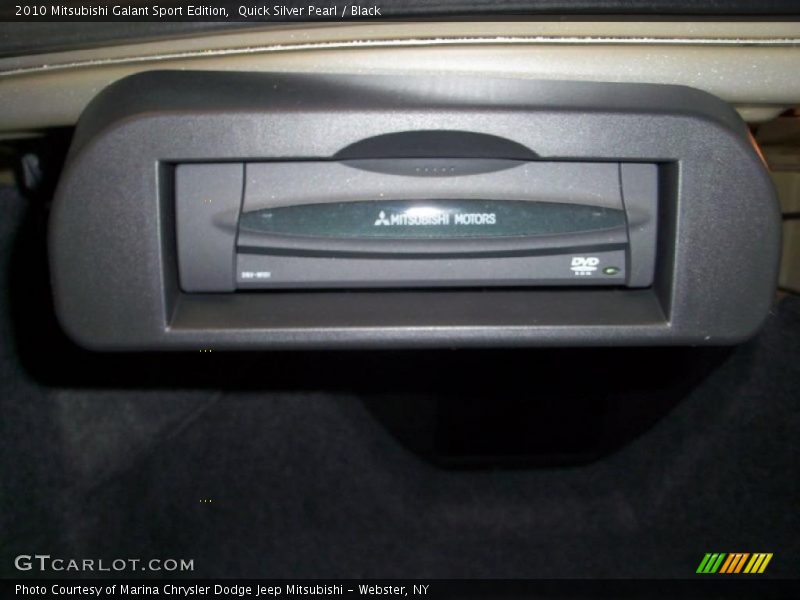 Quick Silver Pearl / Black 2010 Mitsubishi Galant Sport Edition