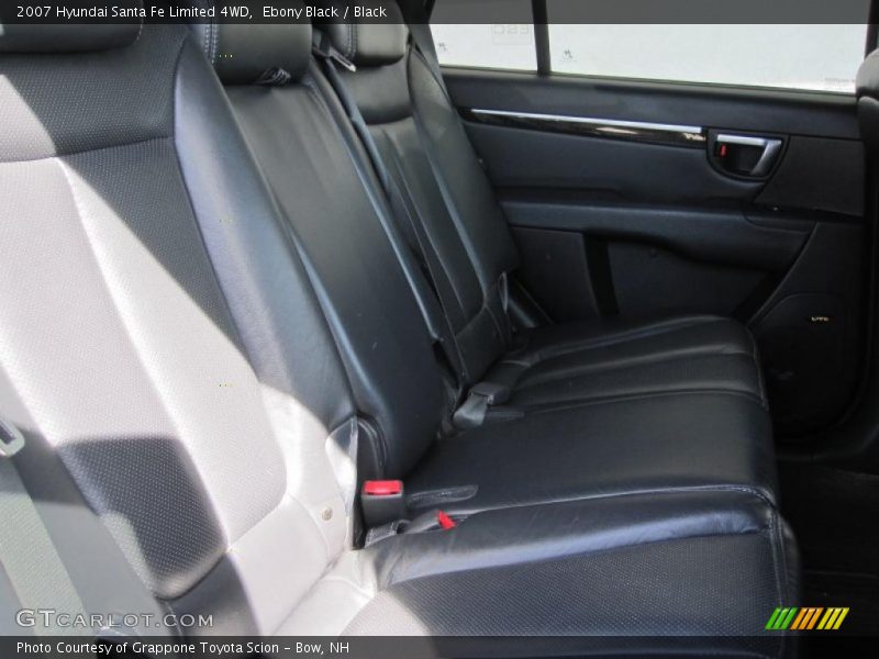 Ebony Black / Black 2007 Hyundai Santa Fe Limited 4WD