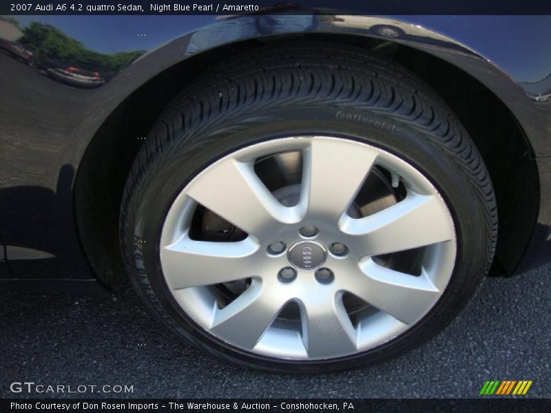 Night Blue Pearl / Amaretto 2007 Audi A6 4.2 quattro Sedan