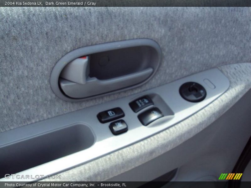 Dark Green Emerald / Gray 2004 Kia Sedona LX