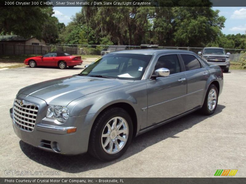 Silver Steel Metallic / Dark Slate Gray/Light Graystone 2006 Chrysler 300 C HEMI