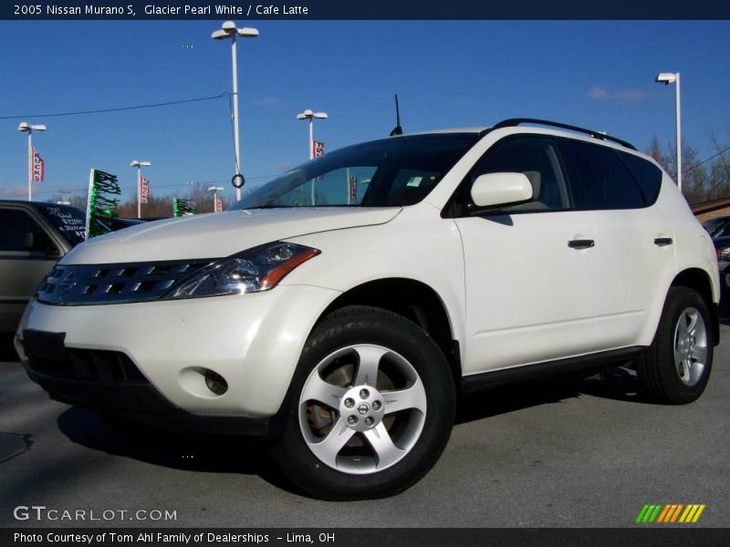 Glacier Pearl White / Cafe Latte 2005 Nissan Murano S
