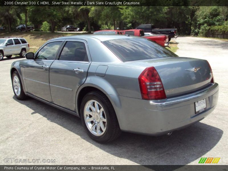 Silver Steel Metallic / Dark Slate Gray/Light Graystone 2006 Chrysler 300 C HEMI