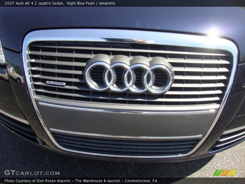 Night Blue Pearl / Amaretto 2007 Audi A6 4.2 quattro Sedan