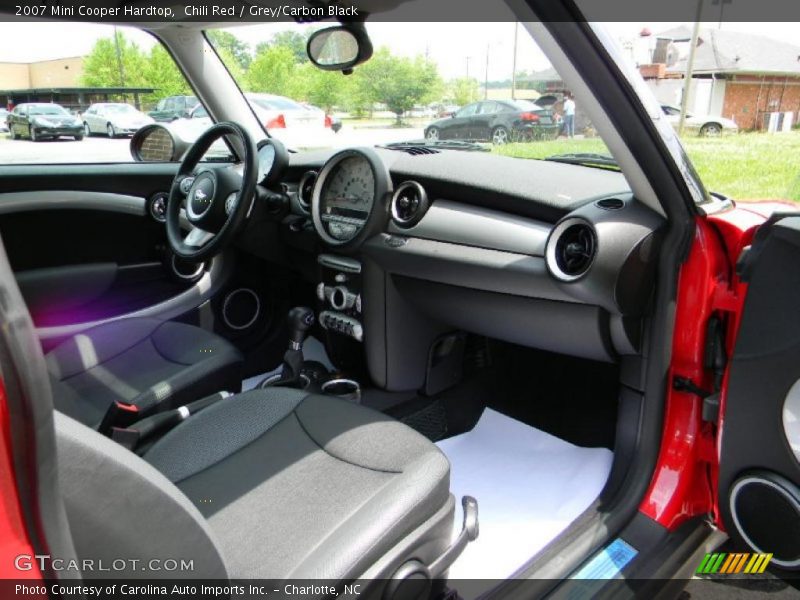 Chili Red / Grey/Carbon Black 2007 Mini Cooper Hardtop