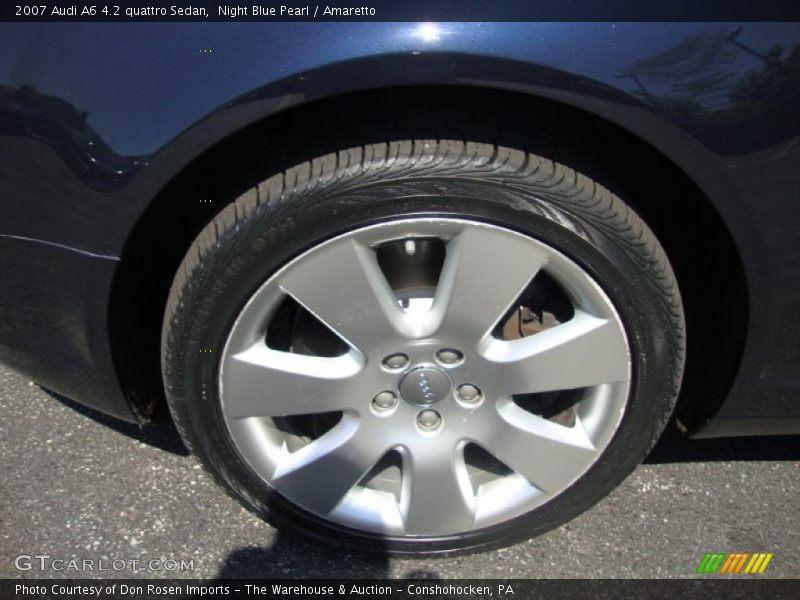 Night Blue Pearl / Amaretto 2007 Audi A6 4.2 quattro Sedan