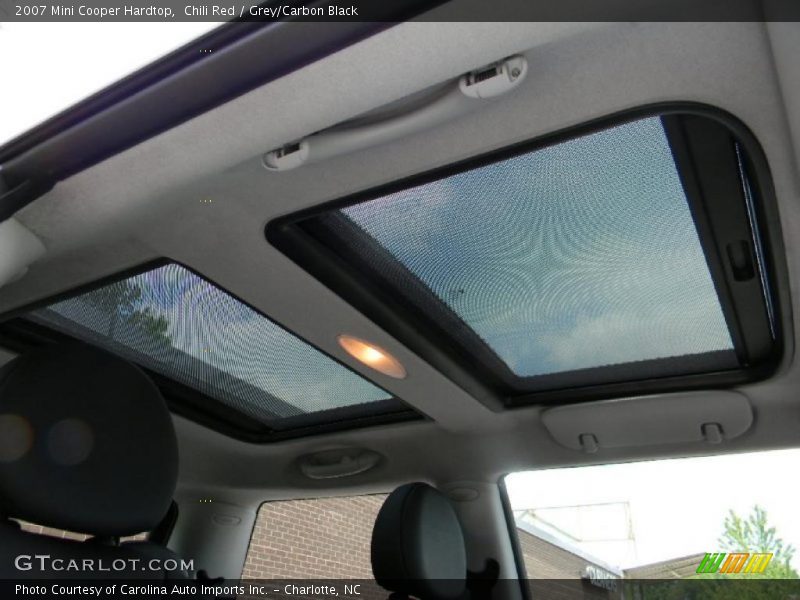 Chili Red / Grey/Carbon Black 2007 Mini Cooper Hardtop