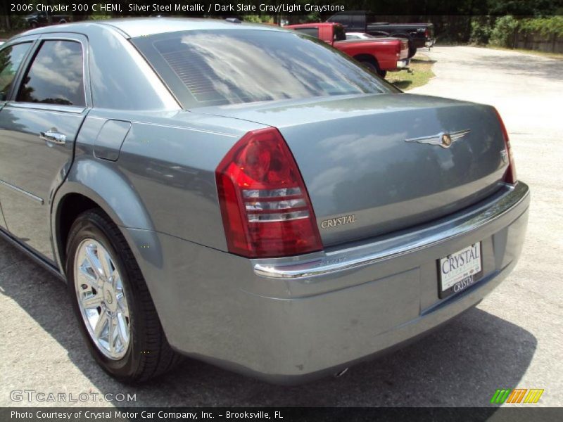 Silver Steel Metallic / Dark Slate Gray/Light Graystone 2006 Chrysler 300 C HEMI