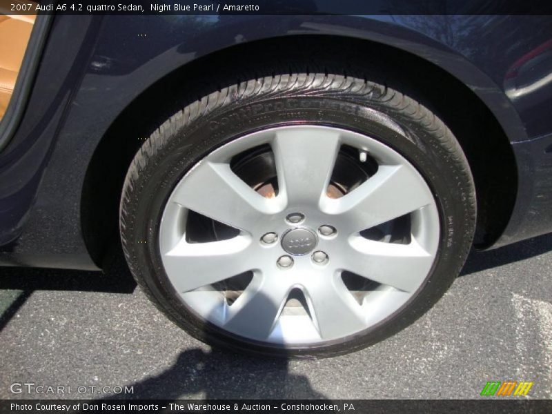 Night Blue Pearl / Amaretto 2007 Audi A6 4.2 quattro Sedan