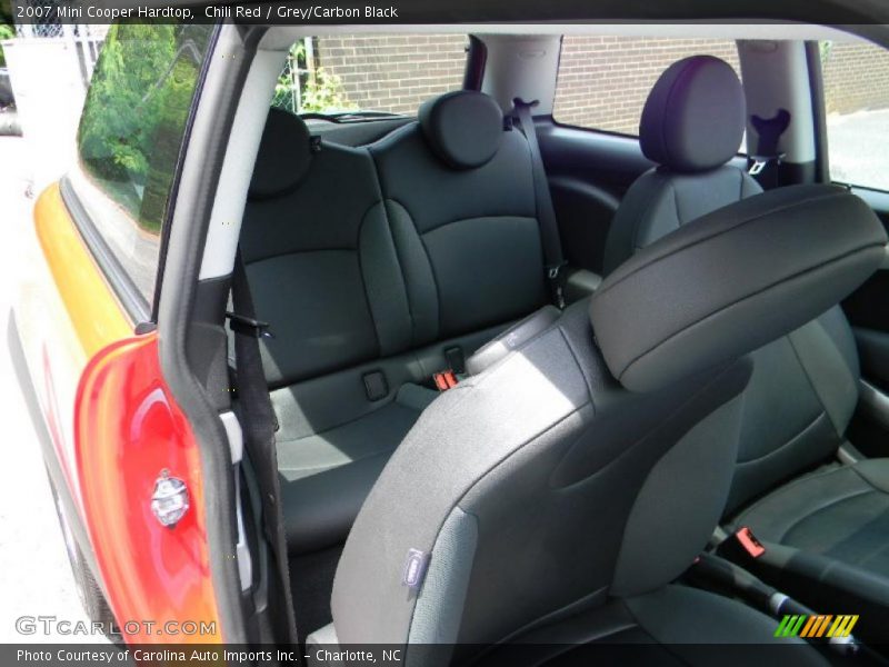 Chili Red / Grey/Carbon Black 2007 Mini Cooper Hardtop