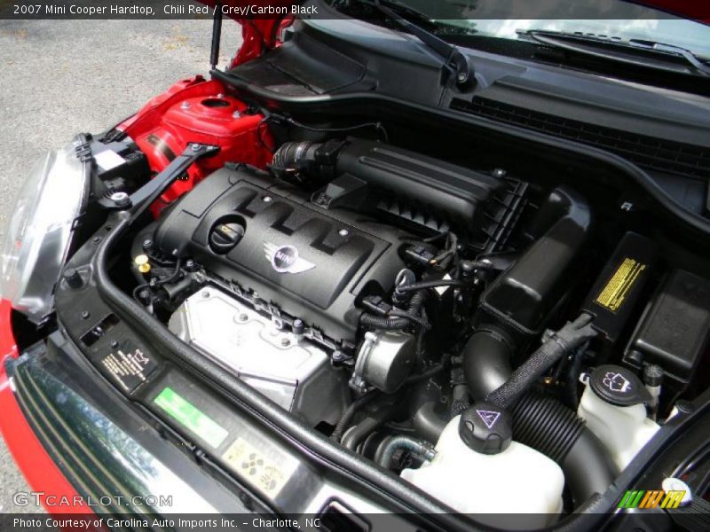 Chili Red / Grey/Carbon Black 2007 Mini Cooper Hardtop