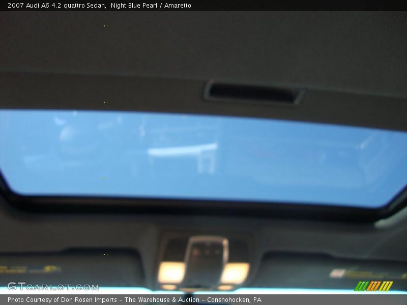 Night Blue Pearl / Amaretto 2007 Audi A6 4.2 quattro Sedan